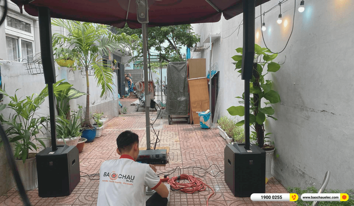 Lắp đặt d&agrave;n karaoke di động Electro Voice gần 96tr cho anh Th&agrave;nh An tại TP HCM