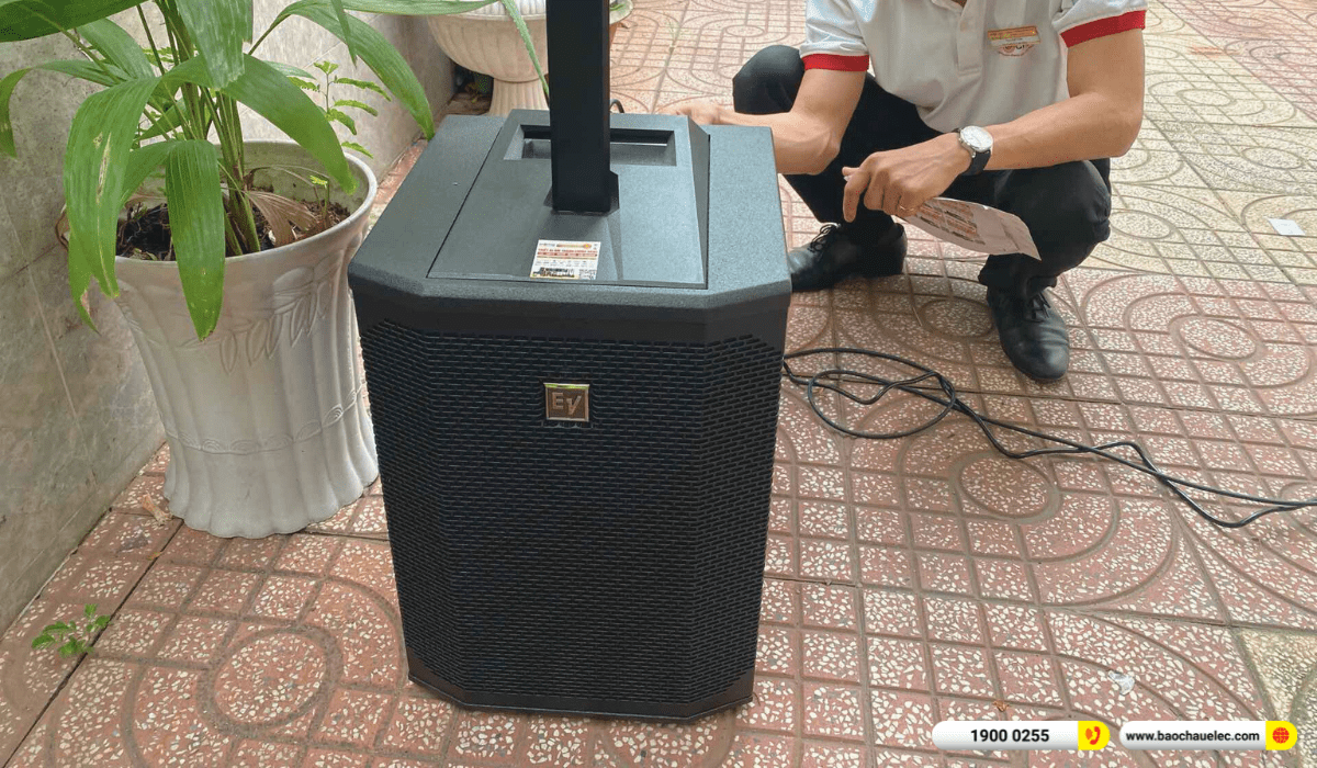 Lắp đặt d&agrave;n karaoke di động Electro Voice gần 96tr cho anh Th&agrave;nh An tại TP HCM