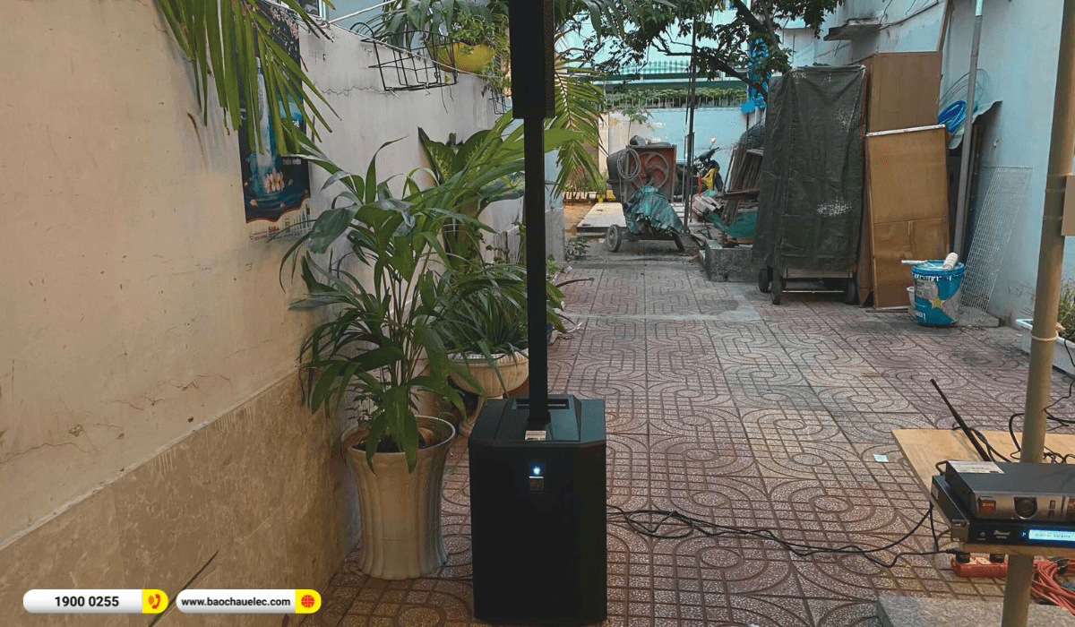 Lắp đặt d&agrave;n karaoke di động Electro Voice gần 96tr cho anh Th&agrave;nh An tại TP HCM