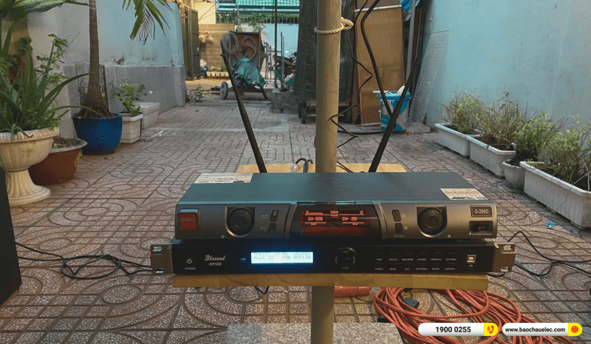 Lắp đặt d&agrave;n karaoke di động Electro Voice gần 96tr cho anh Th&agrave;nh An tại TP HCM