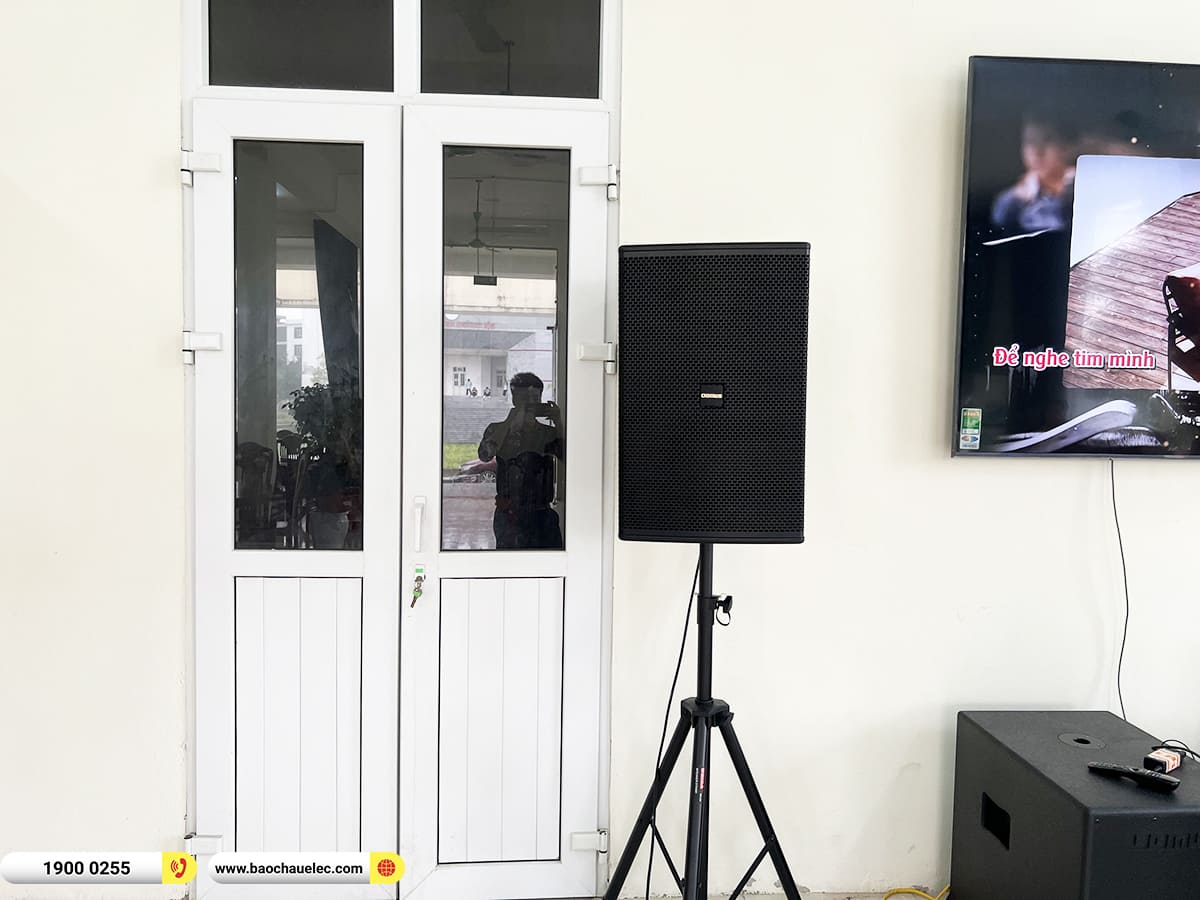 Tiếp tục mang đến cấu h&igrave;nh &acirc;m thanh hội trường chuy&ecirc;n nghiệp cho Trường ĐH Văn h&oacute;a, Thể Thao v&agrave; Du lịch Thanh H&oacute;a , Bảo Ch&acirc;u Elec h&acirc;n hạnh giới thiệu bộ d&agrave;n ch&iacute;nh h&atilde;ng, kết hợp từ thương hiệu Domus, BIK, Bksound, Toprhyme uy t&iacute;n, hiệu suất bền bỉ.