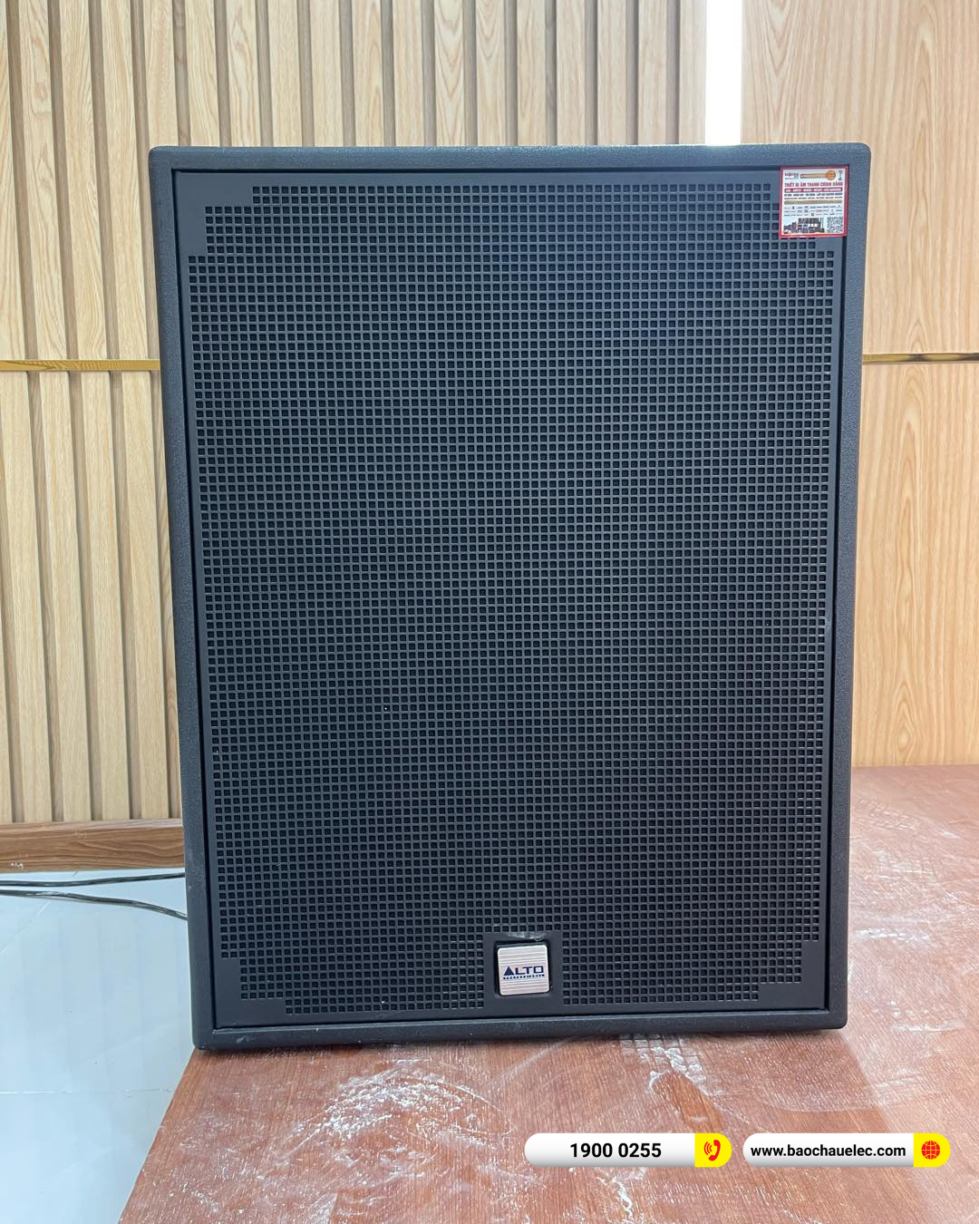 Lắp đặt d&agrave;n &acirc;m thanh hội trường BIK cho huyện ủy huyện Ch&acirc;u Đức tại b&agrave; Rịa Vũng T&agrave;u