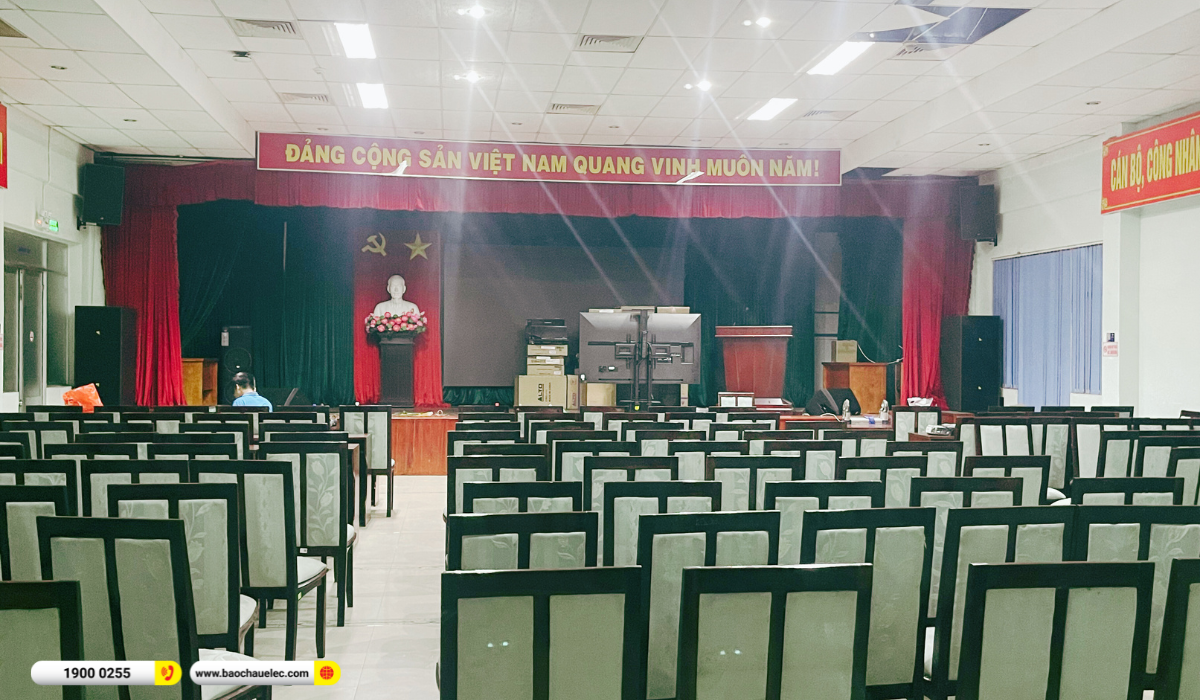 Lắp đặt d&agrave;n &acirc;m thanh hội trường Alto cho Điện Lực Đồng Nai tại Thủ Đức