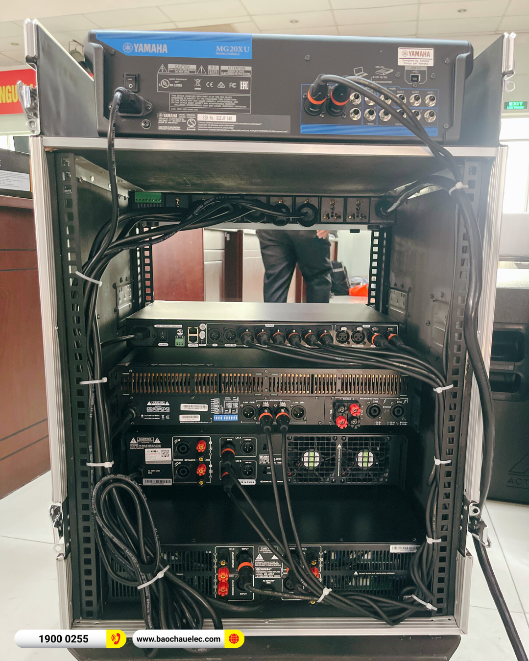 Lắp đặt d&agrave;n &acirc;m thanh hội trường Alto cho Điện Lực Đồng Nai tại Thủ Đức