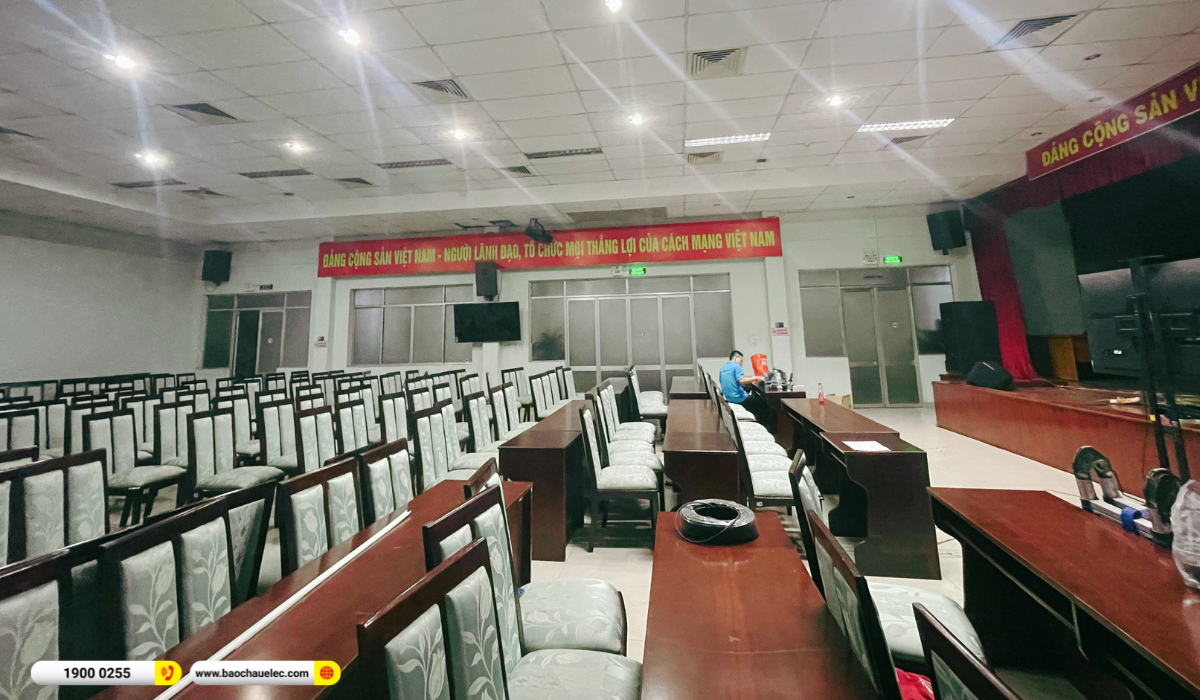 Lắp đặt d&agrave;n &acirc;m thanh hội trường Alto cho Điện Lực Đồng Nai tại Thủ Đức