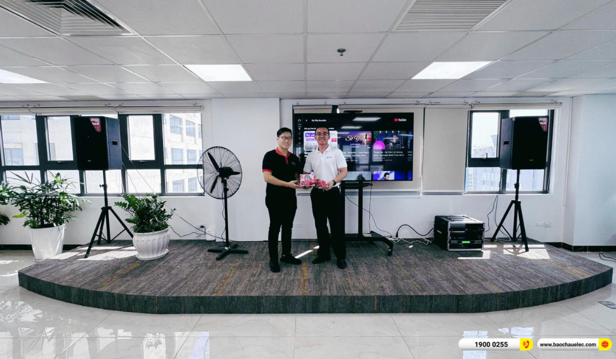 Lắp đặt d&agrave;n &acirc;m thanh hội trường Audiocenter cho C&ocirc;ng ty TNHH Quản L&yacute; v&agrave; Vận H&agrave;nh Th&ocirc;ng Minh tại TP HCM