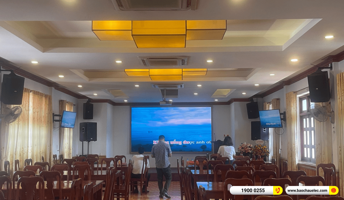 Lắp đặt d&agrave;n &acirc;m thanh hội trường BIK cho Hội trường Lữ Đo&agrave;n 125 tại TP HCM