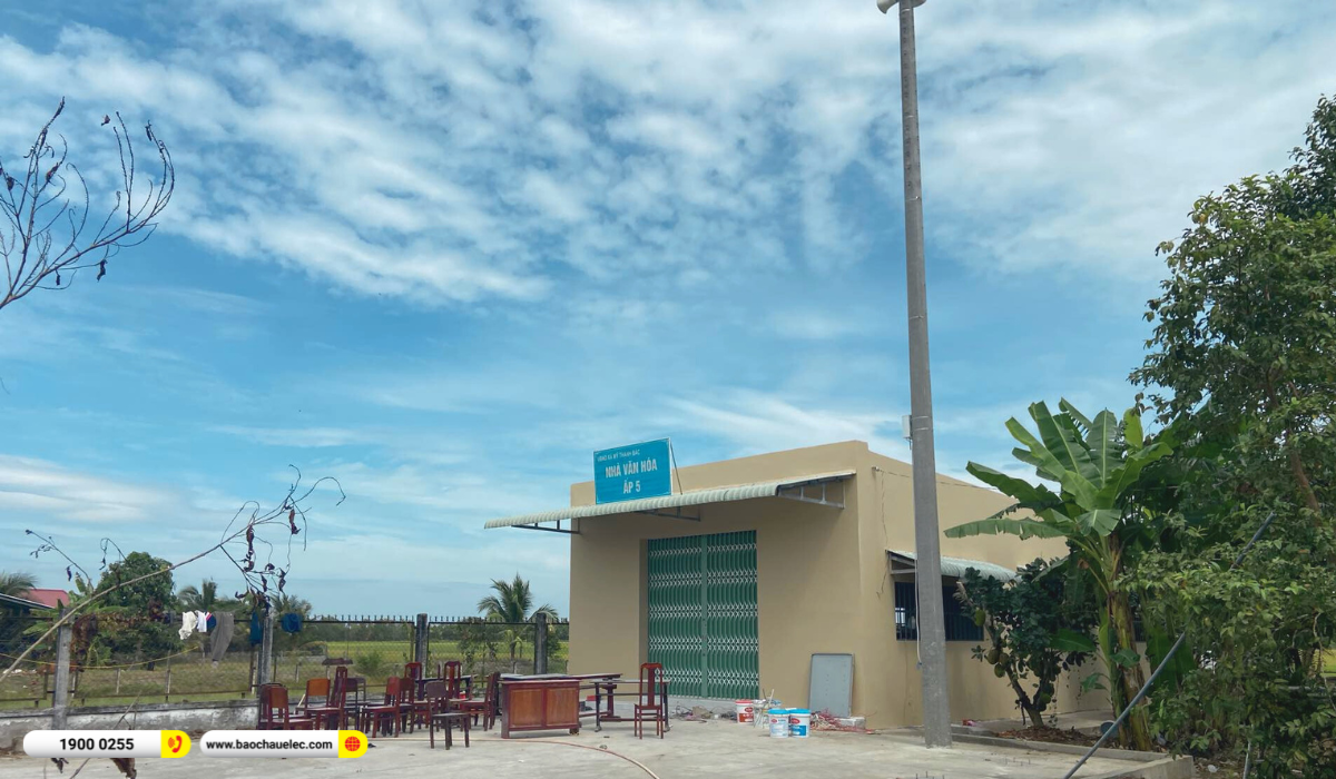 Lắp đặt d&agrave;n &acirc;m thanh hội trường BIK cho Nh&agrave; Văn H&oacute;a ấp 5 UBND x&atilde; Mỹ Thạnh Bắc tại TP HCM