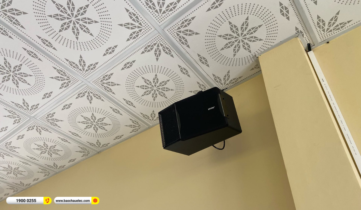 Lắp đặt d&agrave;n &acirc;m thanh hội trường BIK cho Nh&agrave; Văn H&oacute;a ấp 5 UBND x&atilde; Mỹ Thạnh Bắc tại TP HCM