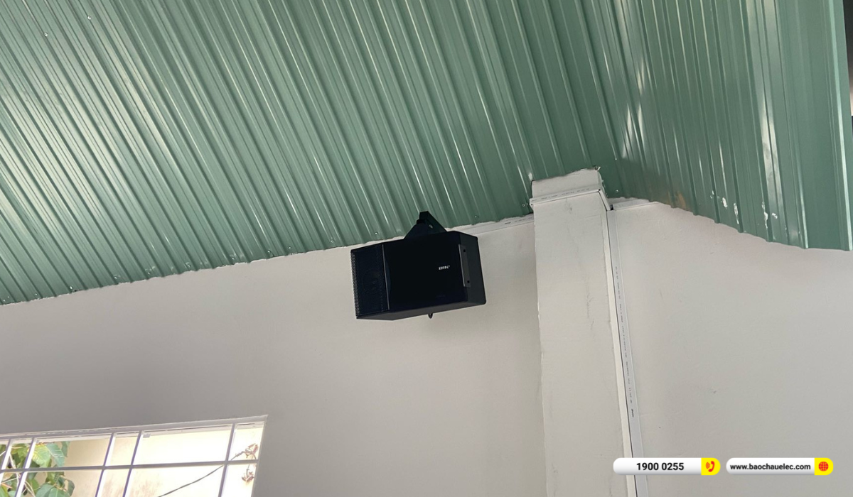 Lắp đặt d&agrave;n &acirc;m thanh hội trường BIK cho Nh&agrave; Văn H&oacute;a ấp 5 UBND x&atilde; Mỹ Thạnh Bắc tại TP HCM