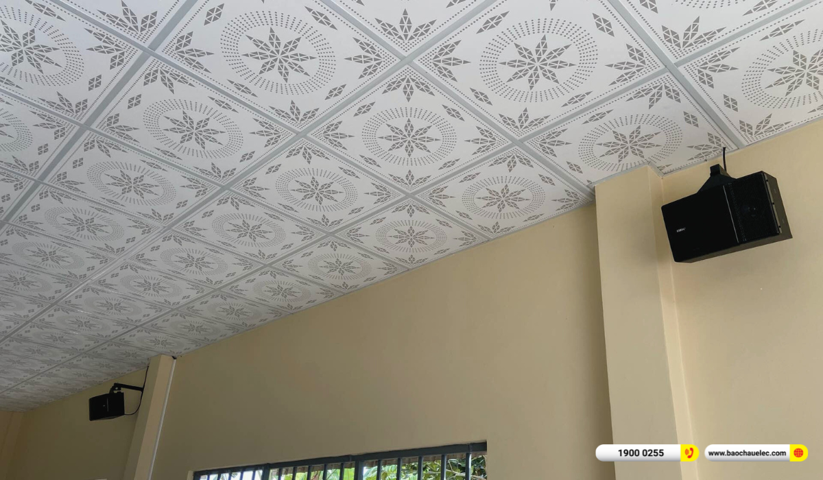 Lắp đặt d&agrave;n &acirc;m thanh hội trường BIK cho Nh&agrave; Văn H&oacute;a ấp 5 UBND x&atilde; Mỹ Thạnh Bắc tại TP HCM