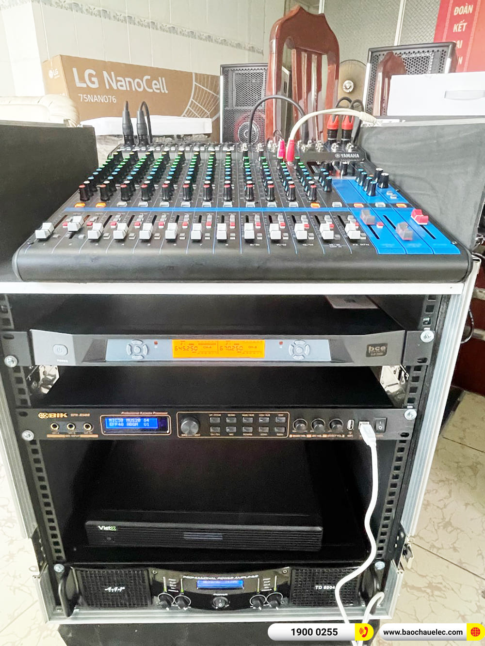 Lắp đặt d&agrave;n &acirc;m thanh hội trường Catking cho Cục QL Thị Trường tỉnh An Giang