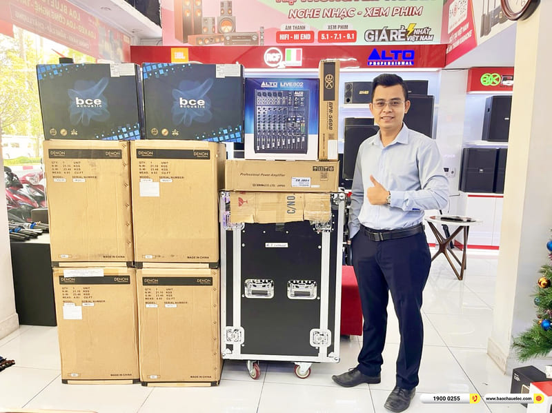 Lắp đặt d&agrave;n &acirc;m thanh cho c&ocirc;ng ty Điện lực H&ograve;a B&igrave;nh Bạc Li&ecirc;u