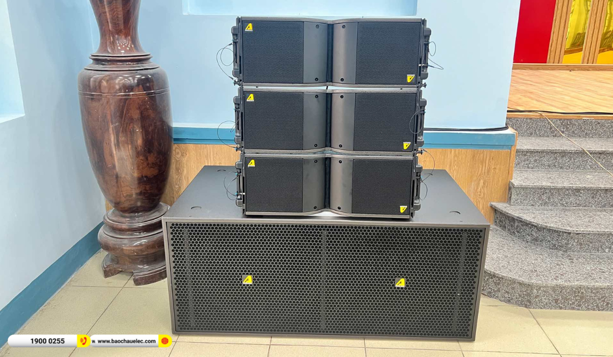 Lắp đặt d&agrave;n &acirc;m thanh hội trường cho UBND phường Ea Tam tại Bu&ocirc;n Ma Thuật