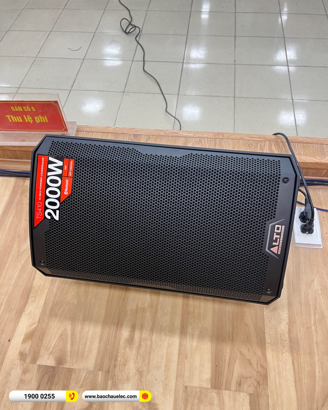 Lắp đặt d&agrave;n &acirc;m thanh hội trường cho UBND phường Ea Tam tại Bu&ocirc;n Ma Thuật