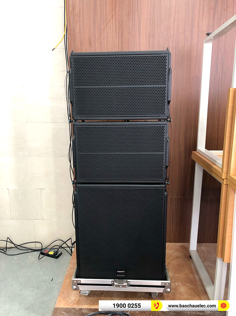 lắp đặt d&agrave;n &acirc;m thanh hội trường c&ocirc;ng ty Nam Dược