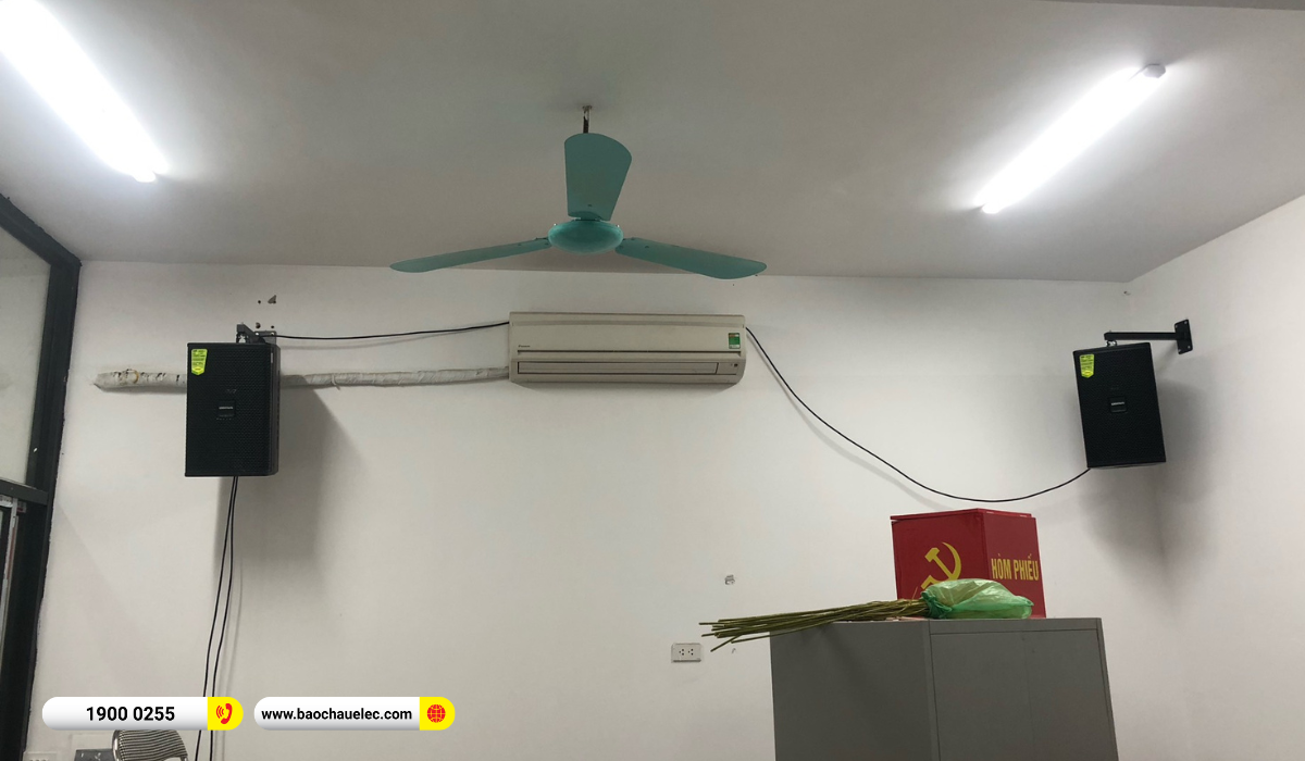 Lắp đặt d&agrave;n &acirc;m thanh hội trường Domus cho Nh&agrave; văn h&oacute;a số 5 Thanh Xu&acirc;n tại H&agrave; Nội