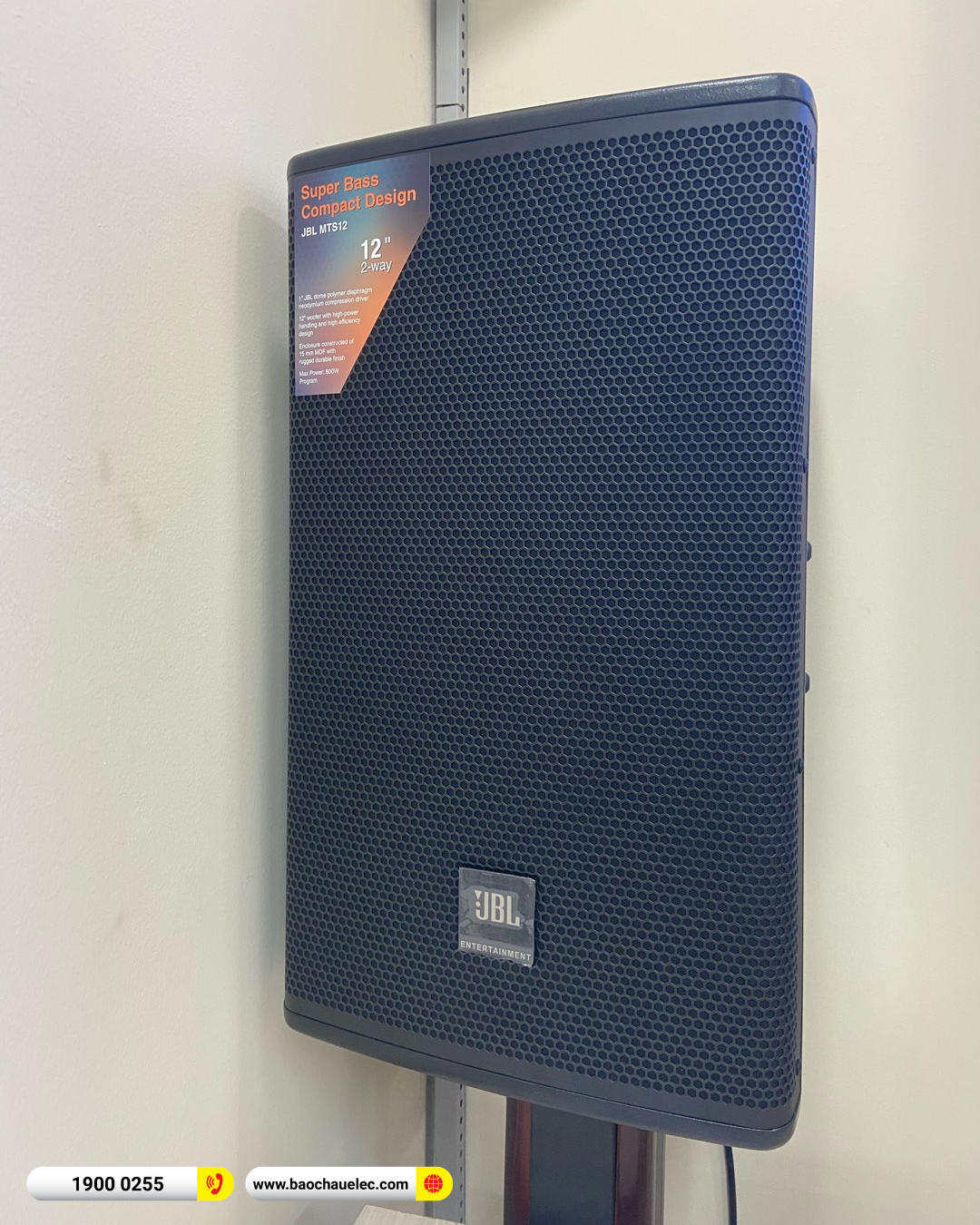 Lắp đặt đ&agrave;n &acirc;m thanh hội trường JBL cho Ng&acirc;n H&agrave;ng Agribank tại TP HCM