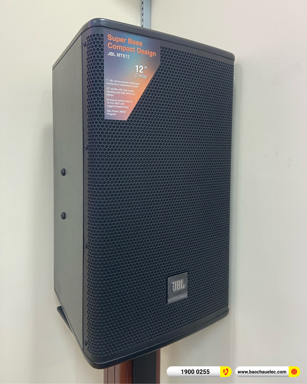 Lắp đặt đ&agrave;n &acirc;m thanh hội trường JBL cho Ng&acirc;n H&agrave;ng Agribank tại TP HCM