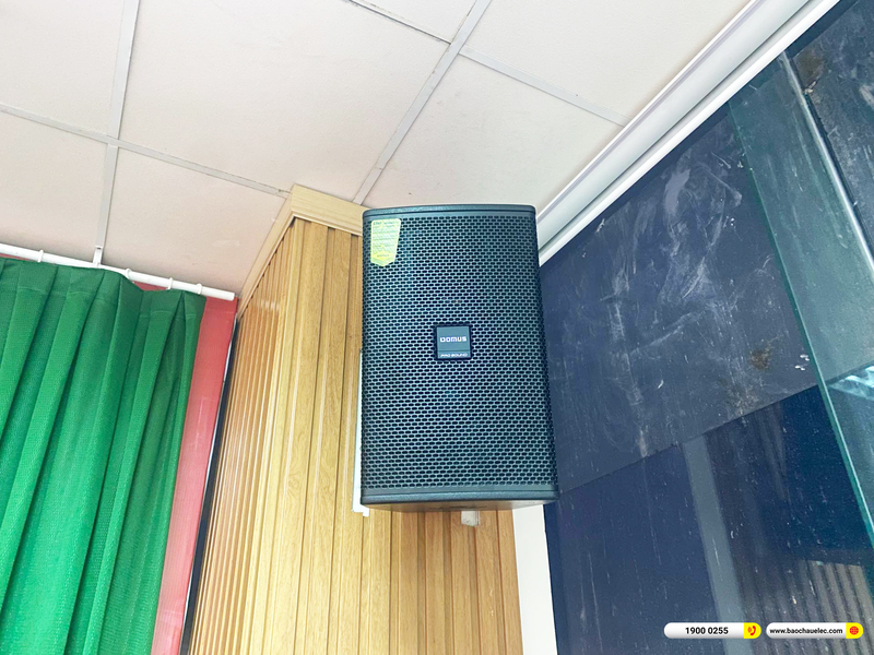 Lắp đặt d&agrave;n &acirc;m thanh Domus cho c&ocirc;ng ty Viettel ở Tiền Giang