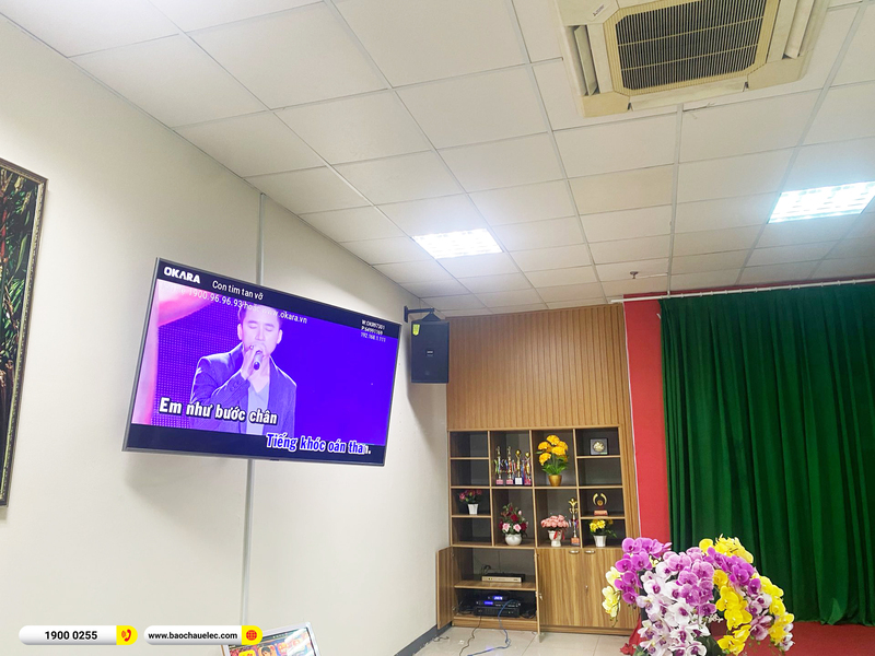 Lắp đặt d&agrave;n &acirc;m thanh Domus cho c&ocirc;ng ty Viettel ở Tiền Giang