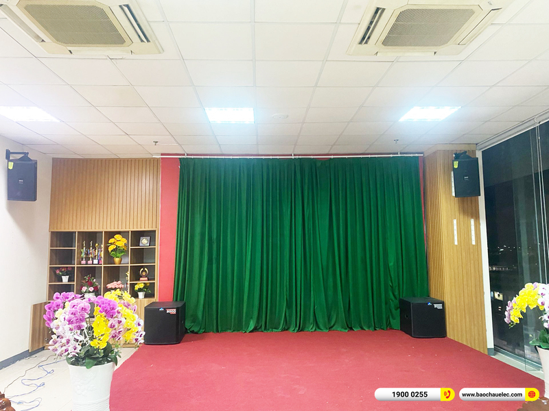 Lắp đặt d&agrave;n &acirc;m thanh Domus cho c&ocirc;ng ty Viettel ở Tiền Giang