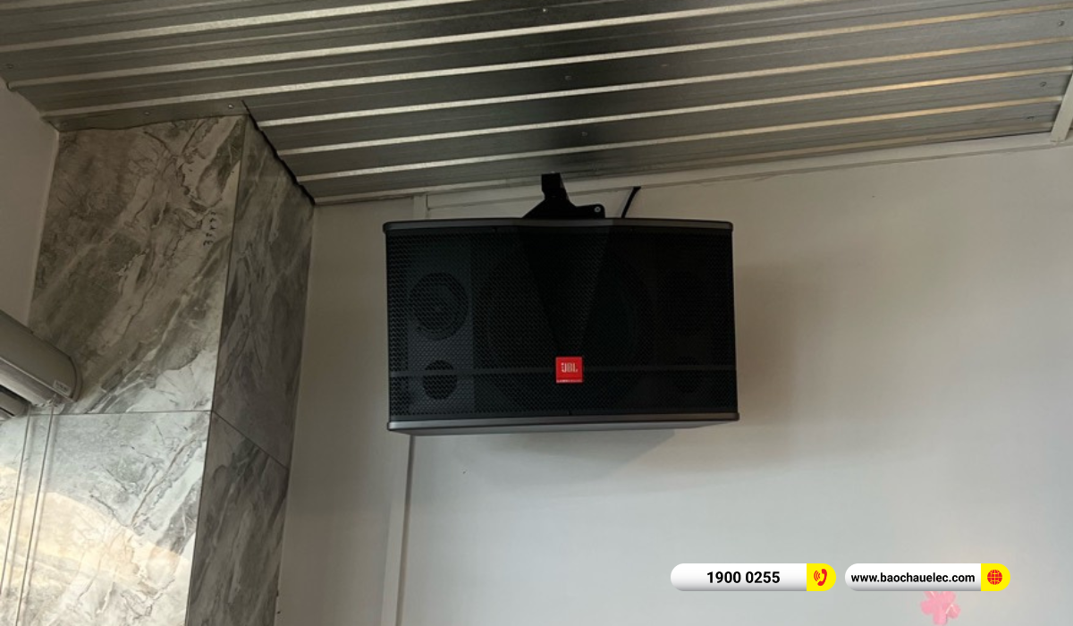 Lắp đặt d&agrave;n &acirc;m thanh cho qu&aacute;n 2A Coffee tại TP HCM