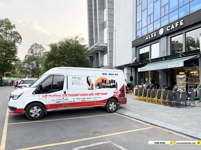 Lắp đặt dàn âm thanh JBL hơn 89tr cho quán Alee Cafe ở TPHCM