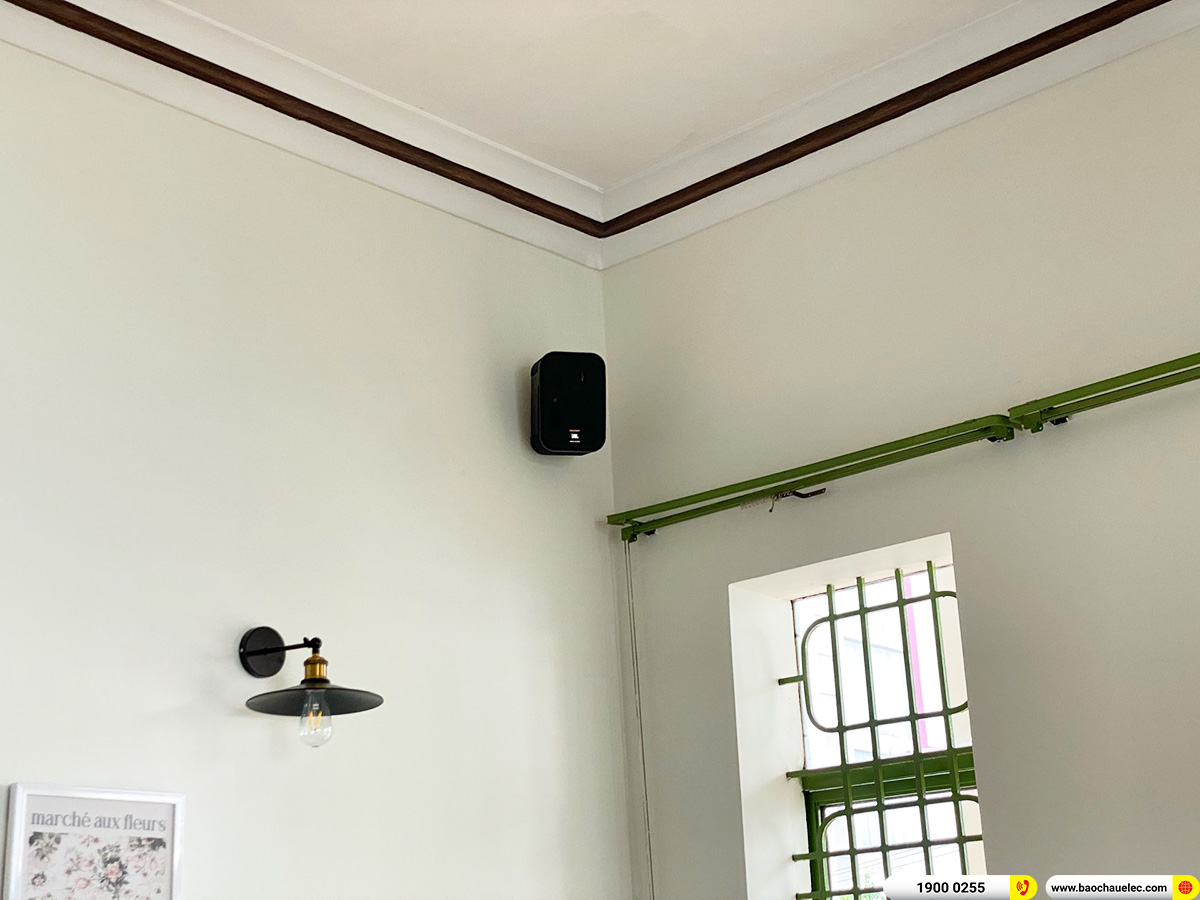 dàn âm thanh JBL cho quán Kayla' Coffee & Flowers ở Bình Dương