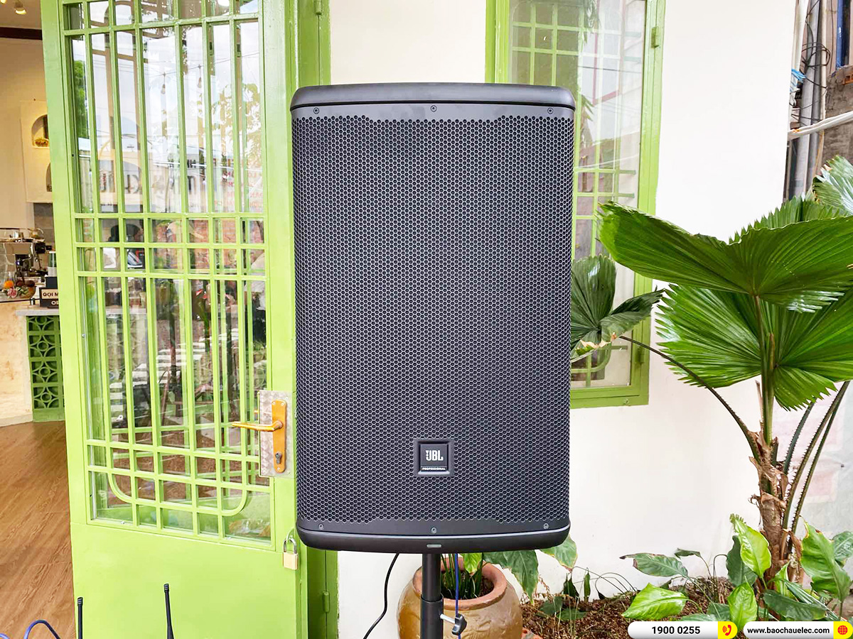 dàn âm thanh JBL cho quán Kayla' Coffee & Flowers ở Bình Dương