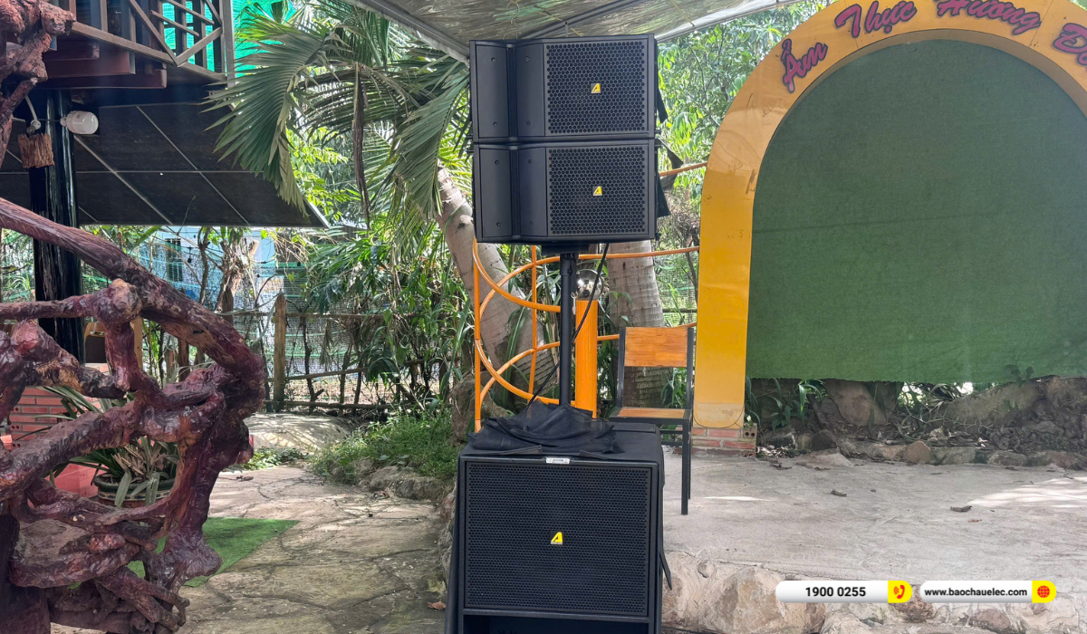 Lắp đặt d&agrave;n &acirc;m thanh nh&agrave; h&agrave;ng Actpro hơn 105tr cho qu&aacute;n Ẩm Thực Hương Đồng tại Đồng Nai