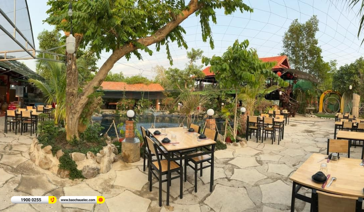 Lắp đặt d&agrave;n &acirc;m thanh nh&agrave; h&agrave;ng Actpro hơn 105tr cho qu&aacute;n Ẩm Thực Hương Đồng tại Đồng Nai