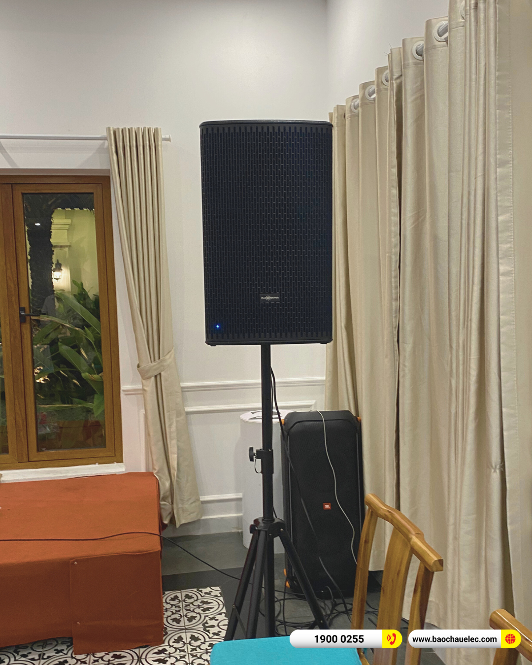 Lắp đặt d&agrave;n &acirc;m thanh nh&agrave; h&agrave;ng Audiocenter cho nh&agrave; h&agrave;ng Đ&ocirc;ng Dương tại C&agrave; Mau