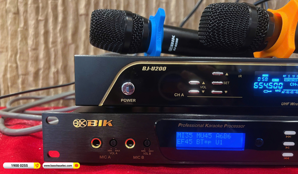 Lắp đặt d&agrave;n &acirc;m thanh nh&agrave; h&agrave;ng Audiocenter cho qu&aacute;n D&igrave;n K&yacute; C&ugrave; Lao Xanh tại TP HCM