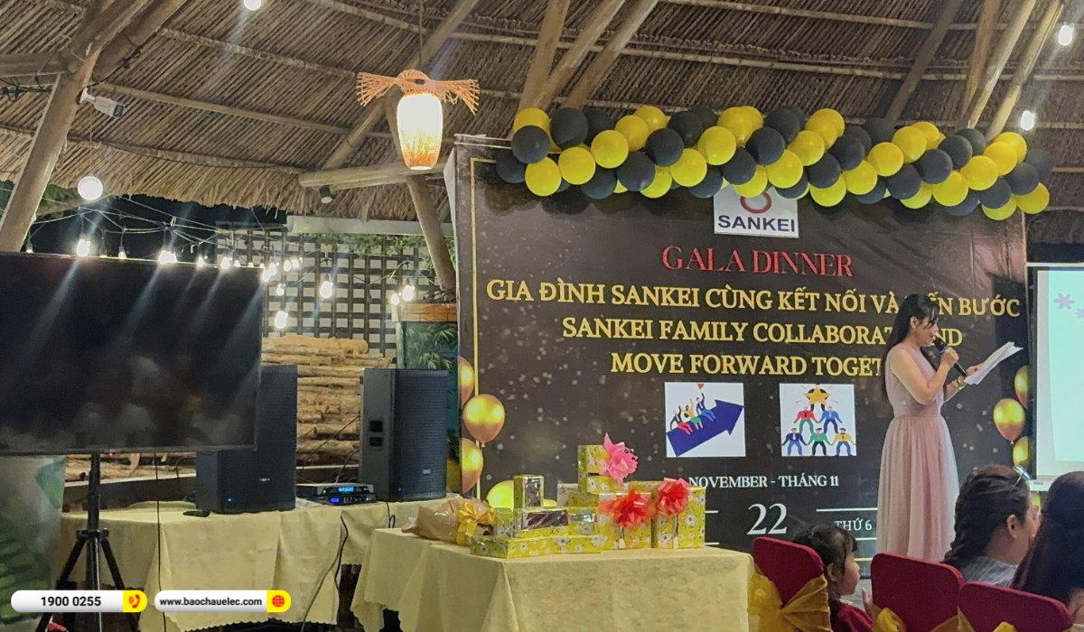 Lắp đặt d&agrave;n &acirc;m thanh nh&agrave; h&agrave;ng Audiocenter cho qu&aacute;n D&igrave;n K&yacute; C&ugrave; Lao Xanh tại TP HCM