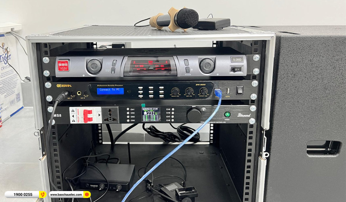 Lắp đặt dàn âm thanh phòng học Audiocenter cho anh Hạnh tại Buôn Ma Thuật