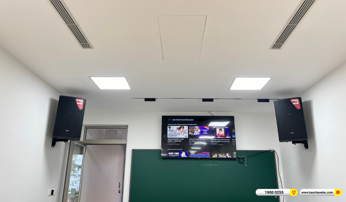 Lắp đặt dàn âm thanh phòng học Audiocenter cho anh Hạnh tại Buôn Ma Thuật