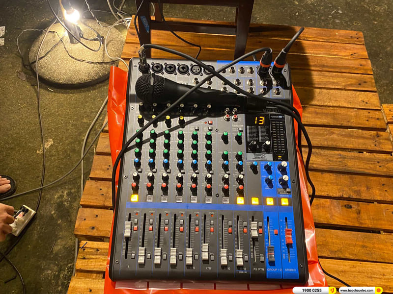 Lắp đặt dàn âm thanh quán acoustics cho anh Giao Hy ở TPHCM