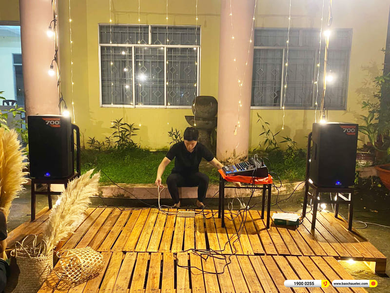Lắp đặt dàn âm thanh quán acoustics cho anh Giao Hy ở TPHCM