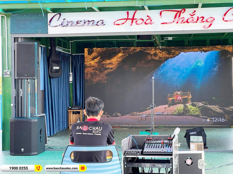 Lắp đặt d&agrave;n &acirc;m thanh RCF 215tr cho Cinema H&ograve;a Thắng City B&igrave;nh Thuận