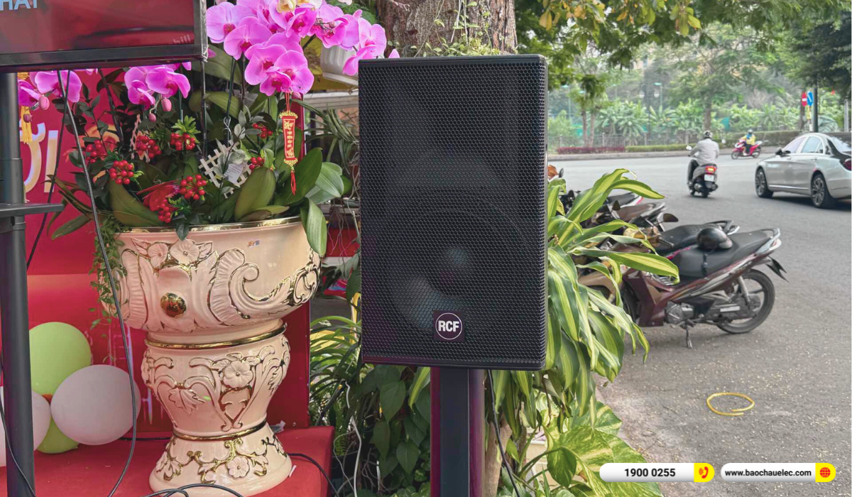 Lắp đặt d&agrave;n &acirc;m thanh RCF hơn 146tr cho C&ocirc;ng ty Cổ phần X&acirc;y Dựng v&agrave; Đầu Tư GreenHouse Group tại TP HCM
