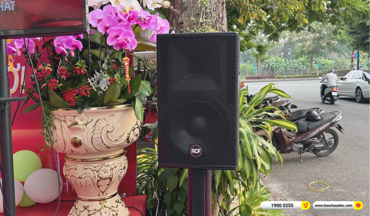 Lắp đặt d&agrave;n &acirc;m thanh RCF hơn 146tr cho C&ocirc;ng ty Cổ phần X&acirc;y Dựng v&agrave; Đầu Tư GreenHouse Group tại TP HCM