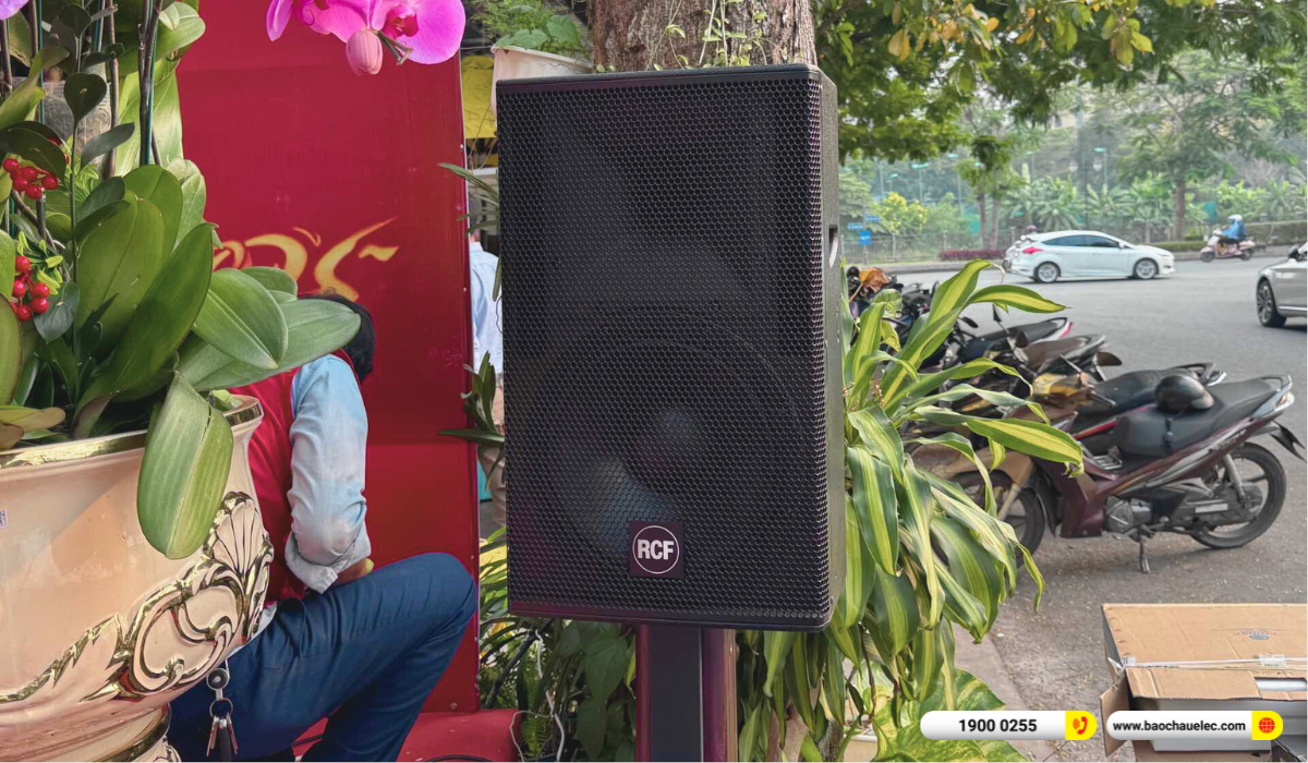 Lắp đặt d&agrave;n &acirc;m thanh RCF hơn 146tr cho C&ocirc;ng ty Cổ phần X&acirc;y Dựng v&agrave; Đầu Tư GreenHouse Group tại TP HCM