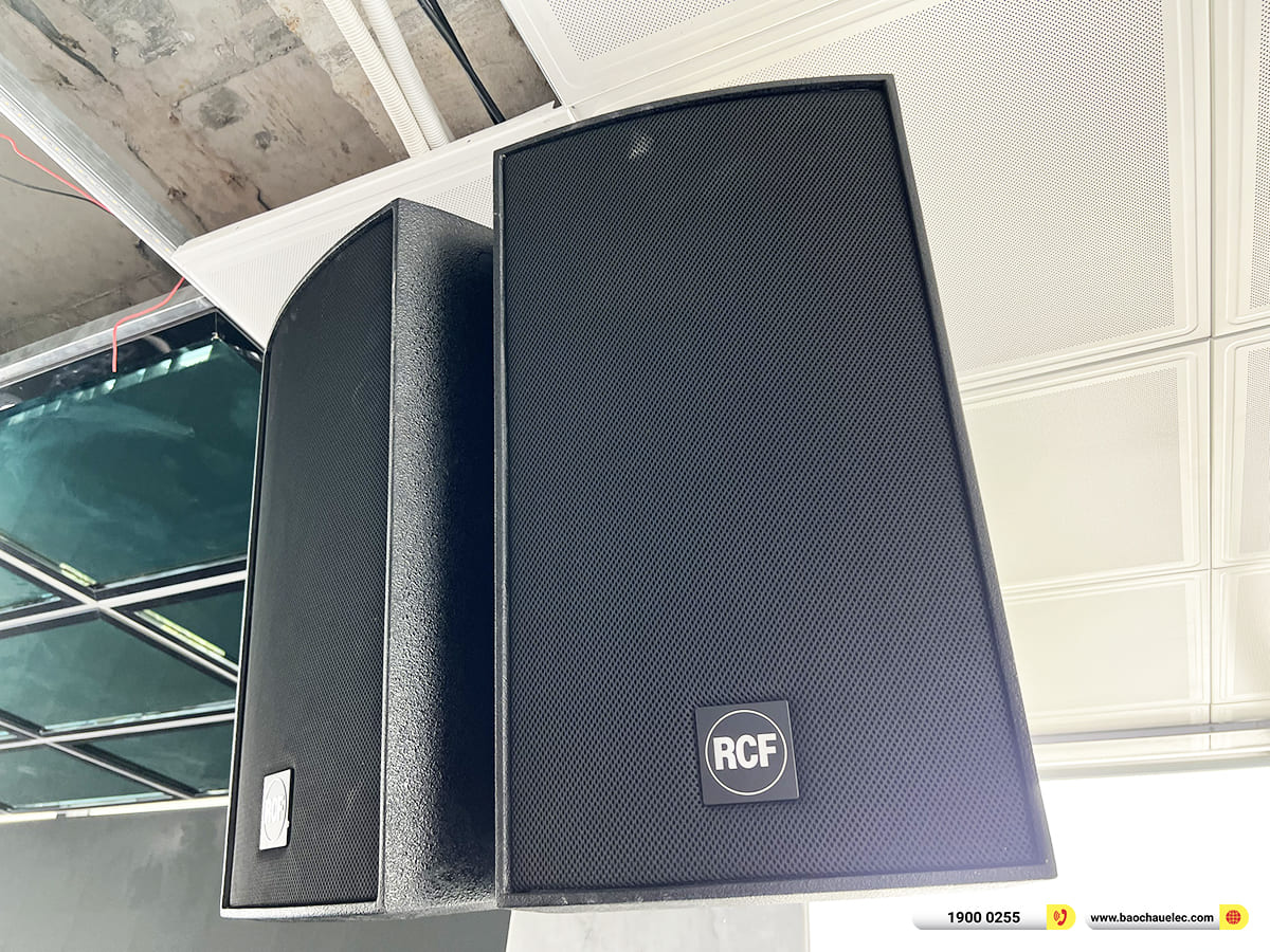 Lắp đặt d&agrave;n &acirc;m thanh RCF cho kh&aacute;ch h&agrave;ng ở TPHCM