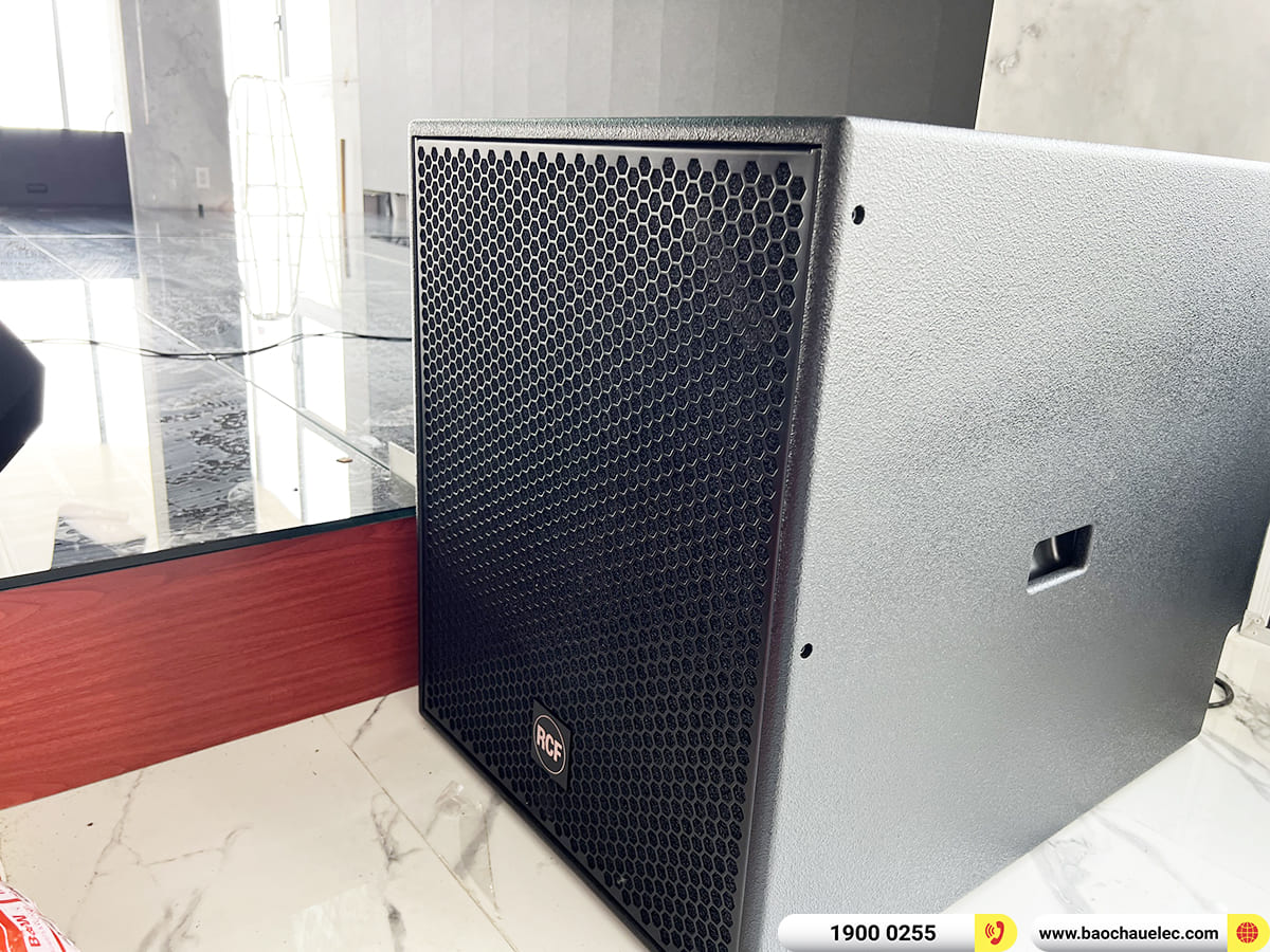 Lắp đặt d&agrave;n &acirc;m thanh RCF cho kh&aacute;ch h&agrave;ng ở TPHCM