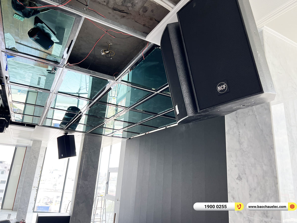 Lắp đặt d&agrave;n &acirc;m thanh RCF cho kh&aacute;ch h&agrave;ng ở TPHCM