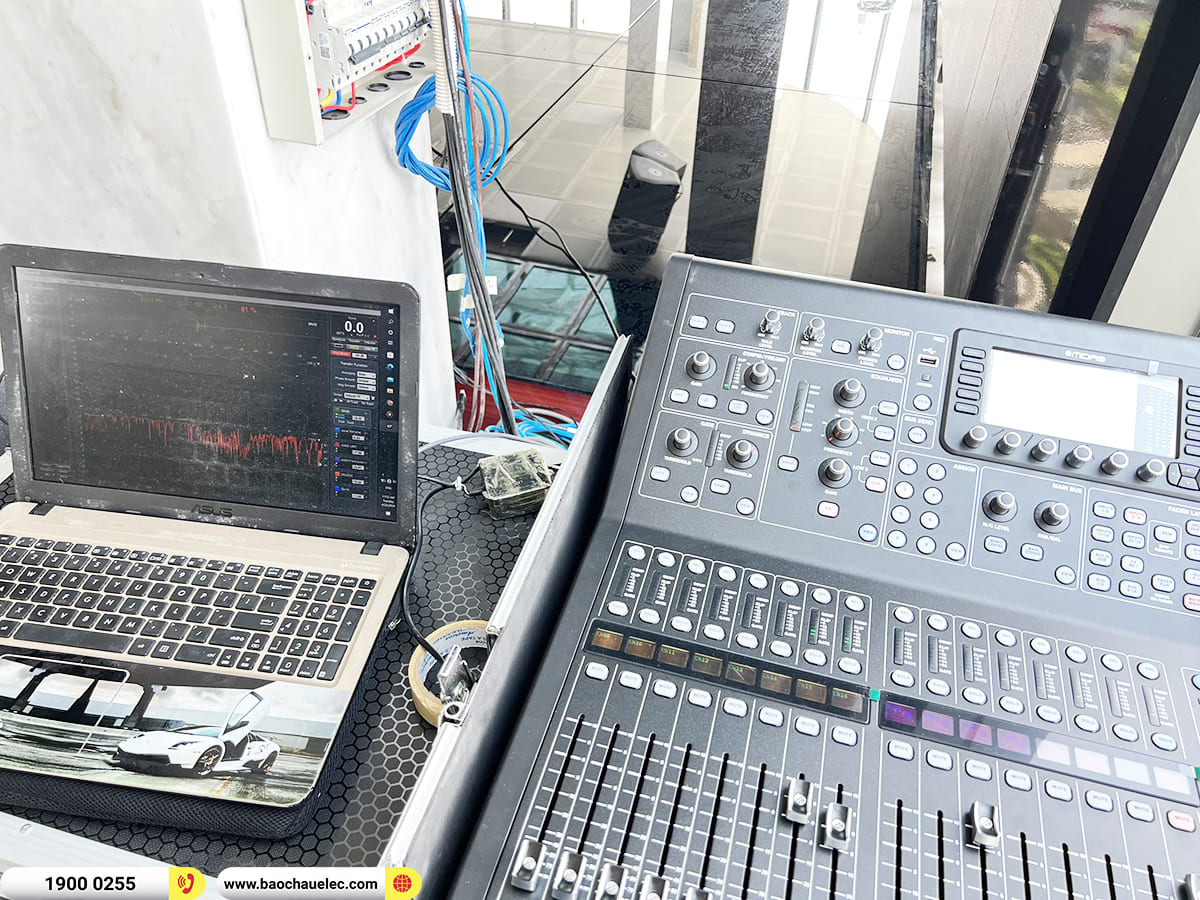 Lắp đặt d&agrave;n &acirc;m thanh RCF cho kh&aacute;ch h&agrave;ng ở TPHCM