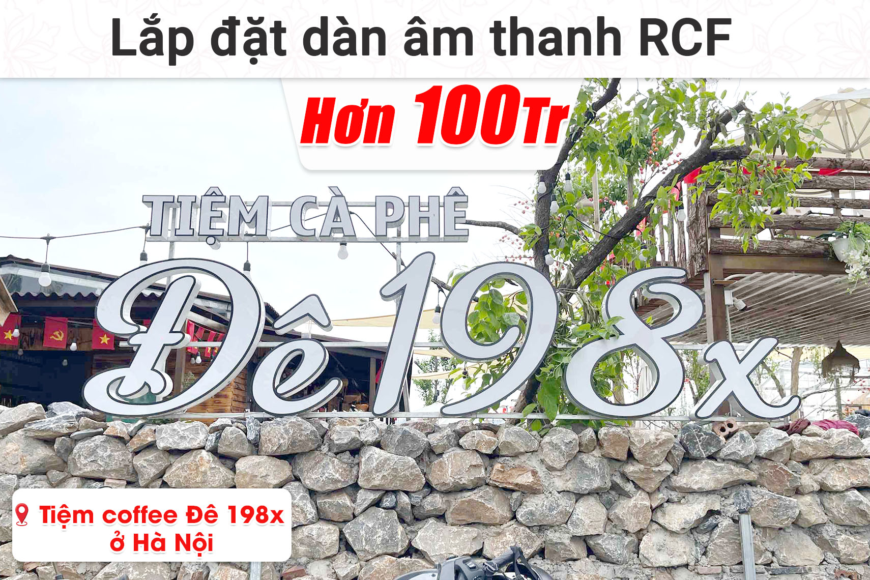 lắp đặt dàn âm thanh RCF