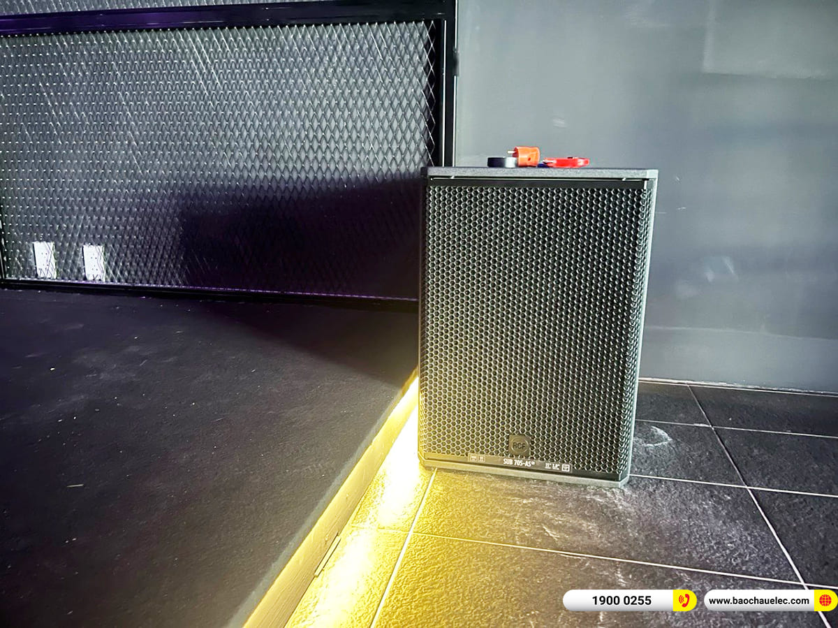 Lắp đặt d&agrave;n &acirc;m thanh RCF gần 193tr cho Saigon Kick Bar ở TPHCM