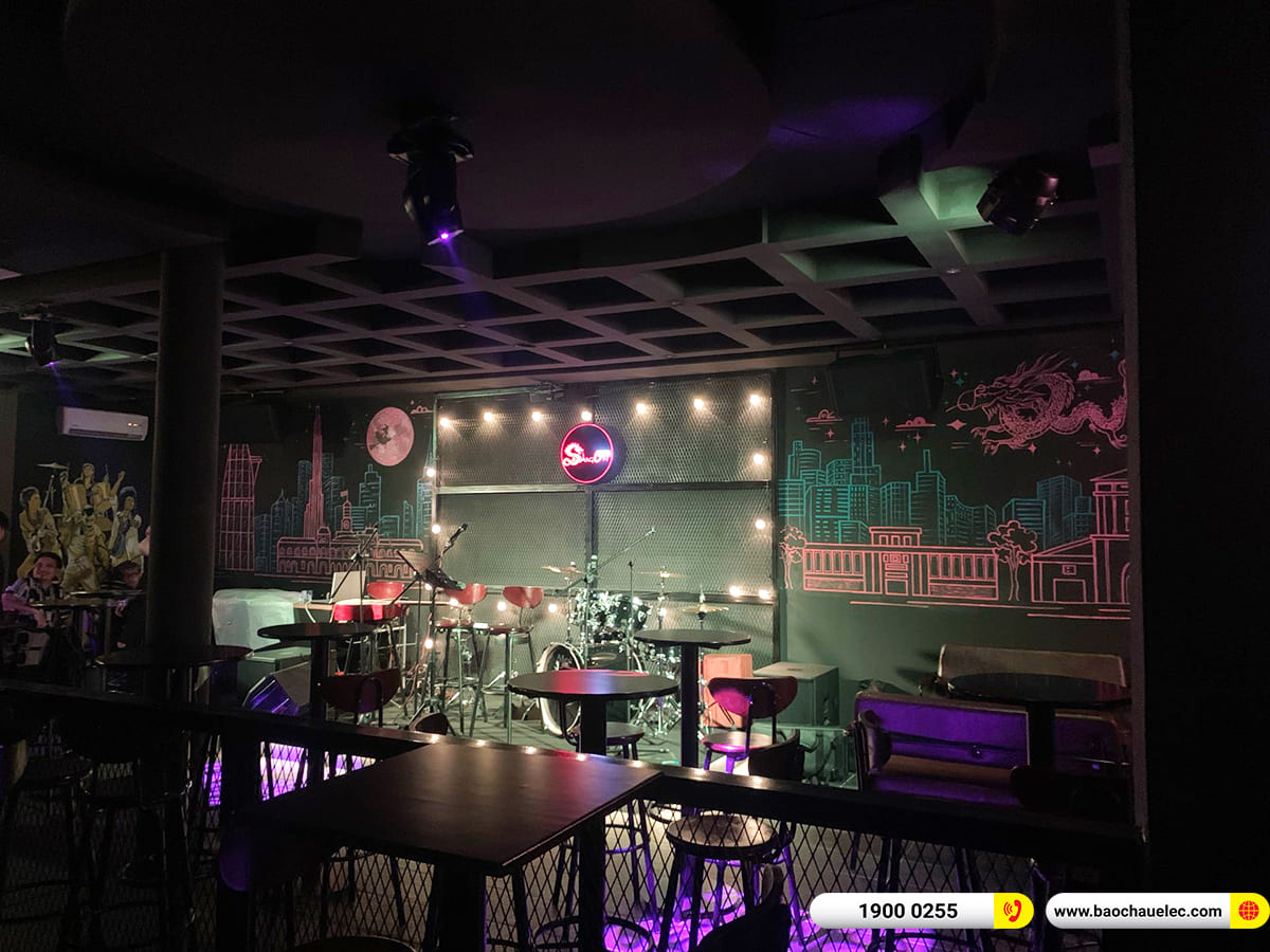 Lắp đặt dàn âm thanh RCF gần 193tr cho Saigon Kick Bar ở TPHCM